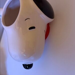 Black and White Ceramic Dog Mug